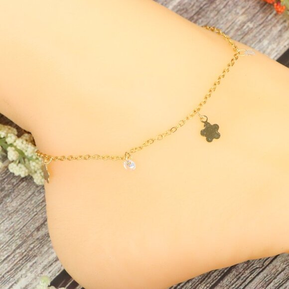 "Elegant Handmade Anklet – Delicate Jewelry for Women, MAR092117 - Picture 3 of 10